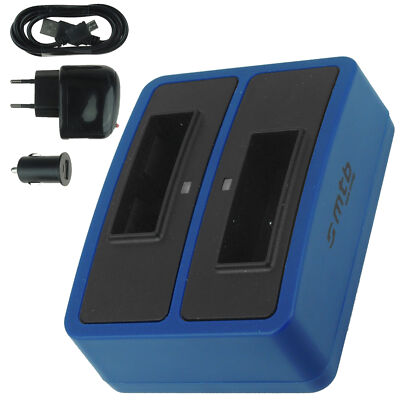 Dual-Ladegerät NP-BX1 für Sony Cyber-shot DSC-H400, HX50, HX50V, HX60, HX60V