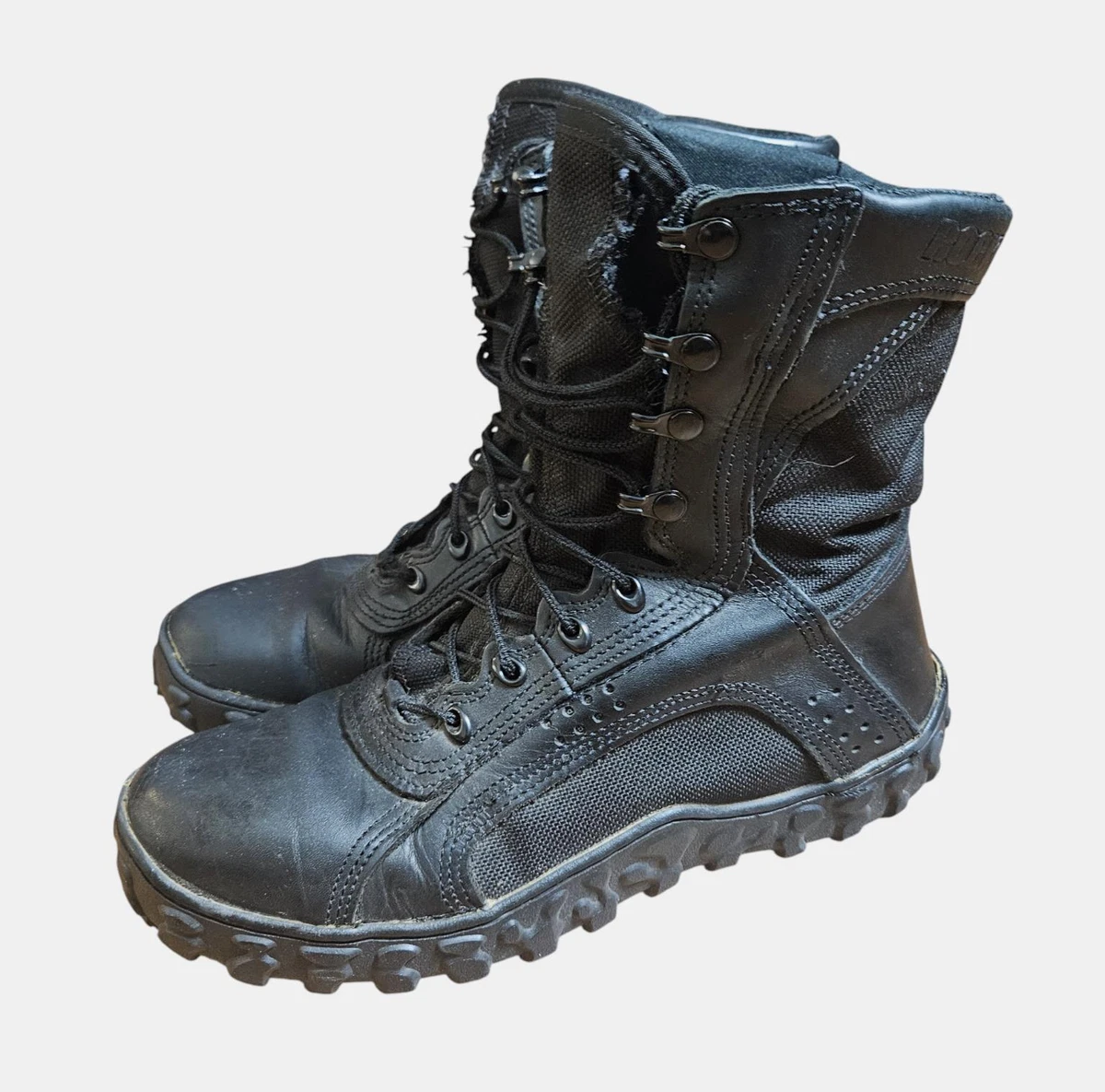 Rocky S2V Predator Mens Black Vibram Lace Up Tactical Military Boots SZ 9 M Men main image 4