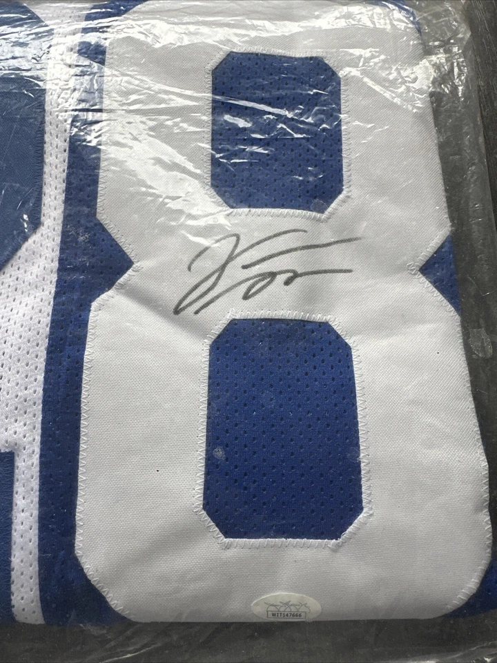 JONATHAN TAYLOR Autographed INDIANAPOLIS COLTS Jersey Home/Away (JSA) - Image 3 of 4