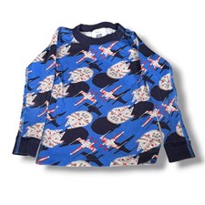 Hanna Andersson Star Wars Millennium Falcon X-Wing Pajama Top Organic Cotton