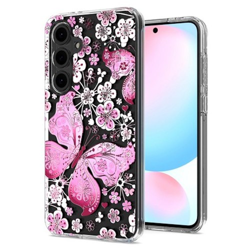Butterfly Series Dual Layer Transparent Hybrid Case for Samsung Galaxy A26 - 第 1/1 張圖片