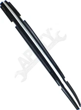 APDTY 141188 Door To Window Glass Rubber Belt Weatherstrip Dew Wipe Sweep Set