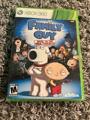 Family Guy Back to The Multiverse   Xbox 360  Tested CIB  % Installable Disc