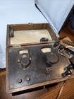 Vintage Leeds & Northrup Potentiometer Indicator, Solid Oak Case, Handle Missing — photo 1