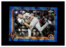 2025 Topps Chrome Update Sapphire #USC148 Tyler Rogers New York Mets