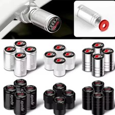 Tire Valve Stem Caps For Audi Metal Car Wheel Air Caps Auto Valve Stem Caps Acce