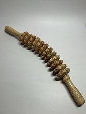 Curved Wooden Massage Roller for Full body Massages