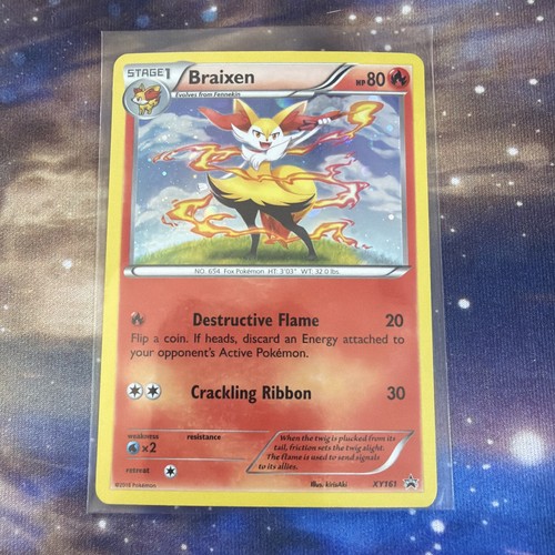 Braixen XY161 XY Black Star Promo Holo - Pokemon TCG HP