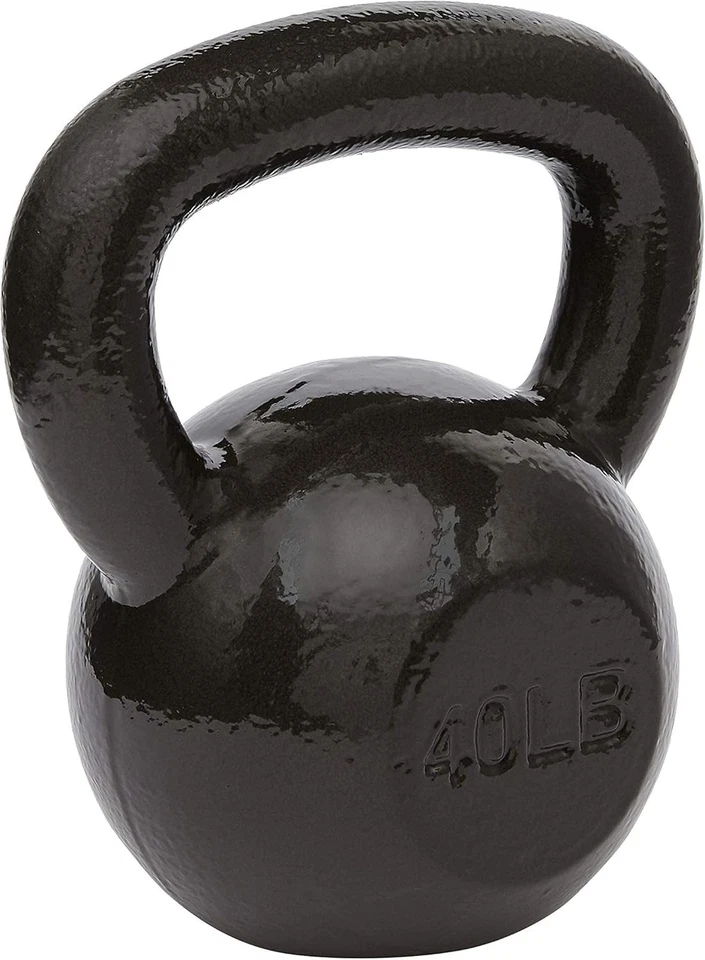 Portable 40lb Cast Iron Kettlebell for Strength Training - Image 3 of 4
