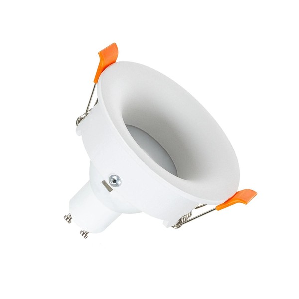 Aro Downlight Circular Luz Indirecta Blanco para Bombilla LED GU10 / GU5.3