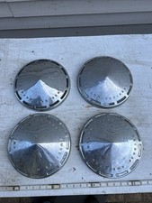 1970-74 Amc Gremlin Pacer Javelin Etc Poverty Dog Dish Hubcaps Set Of 4 1970-74 Amc Gremlin Pacer Javelin Etc Poverty Dog Dish Hubcaps Set Of 4