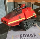 GI JOE ~ 1984 HYENA TANK ~ UK Palitoy ~ Action Force ~ SAS CRIMSON HISS TANK