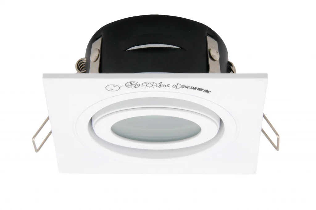 Downlight White Cali Tilt IP65 Matt Square Spa SPA-35724