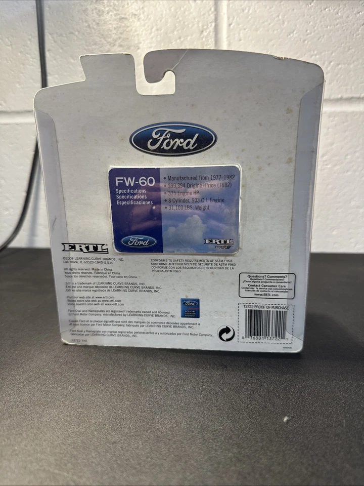 Tractor Ford FW-60 2023 ERTL 1:64 púrpura con doble edición especial ¡NUEVO!! Foto 2 de 4