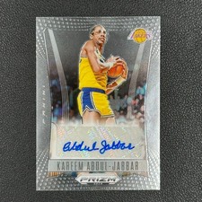 2023 Panini Prizm Deca Kareem Abdul-Jabbar Auto Lakers#Z