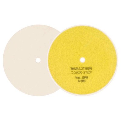 Walter 07T700 7'' Quick-Step Felt Disc High Density for Heavy Duty Polishing 5 pk