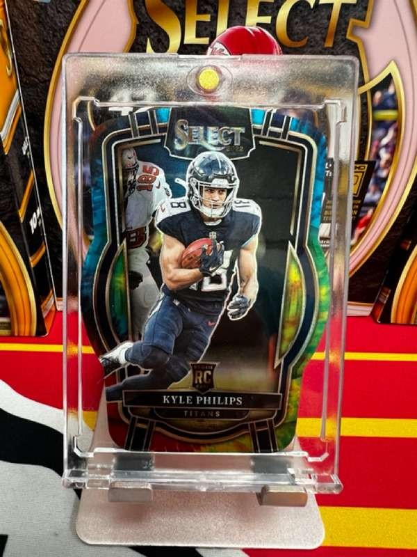 Kyle Philips Panini Select #206 Die-Cut Tie-Dye