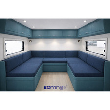 roulotte, camper, barca, camper su misura sedili e cuscini in schiuma completa