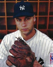 Baseball New York Yankees Derek Jeter Throwback Photo Picture 