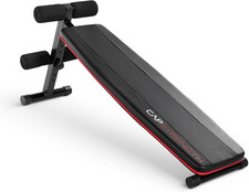 CAP Barbell Sit up Bench &ndash; Adjustable Decline Ab Bench for Home Gym &ndash; Multi-Purp