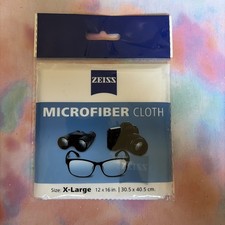 ZEISS Jumbo Microfiber Lens Cleaning Cloths for Cameras Binoculars and More XL N
