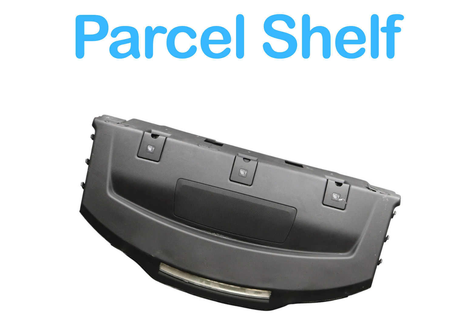 14-17 Maserati Ghibli Rear Deck Lid Parcel Shelf Trim Panel 06700174910 Oem