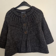 Closed Strickjacke 3/4 Arm  grau