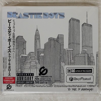BEASTIE BOYS TO THE 5 BOROUGHS CAPITOL RECORDS TOCP66300 JAPAN OBI