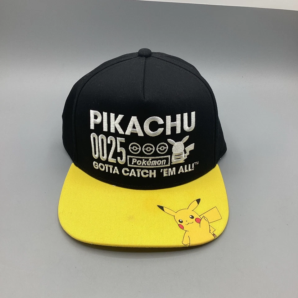 Gorra de béisbol Pikachu talla juvenil, nueva, negra y amarilla - ¡NUEVA!! Foto 2 de 4