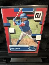 2022 Panini Donruss - Rated Rookie Otto Lopez #49 Red /2022 (RC)