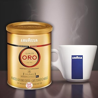 Lavazza Qualita Oro Ground Coffee, 8.8 Ounce (Pack of 1) -  Assorted Sizes 