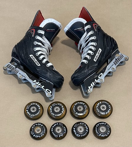 Bauer XR300 Youth Inline Hockey Skates 1 (US Boys Shoe Size 2) XR 300 **READ**