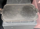 Title: Vintage Wagner Ware Cast Iron 17" Double Burner Griddle 17 INCH...