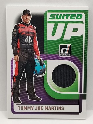 2025 Panini Donruss NASCAR Racing Suited Up Relic #SU-TJM Tommy Joe Martins
