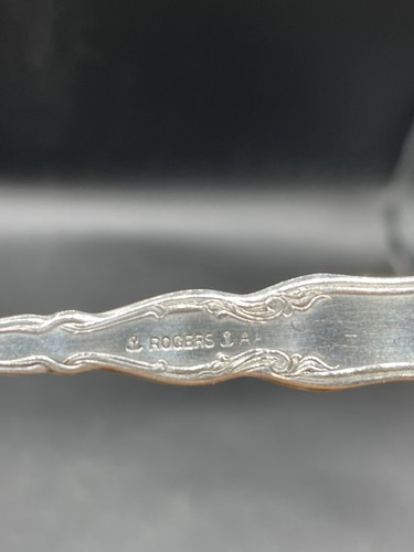 Wm Rogers ALHAMBRA Silverplate Oyster Seafood Forks - 1907 - Set of 5 - Picture 7 of 10