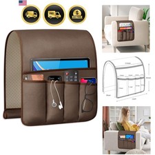 Remote Control Holder for Armchair, Couch Caddy Organizer TV Remote Holder fo...