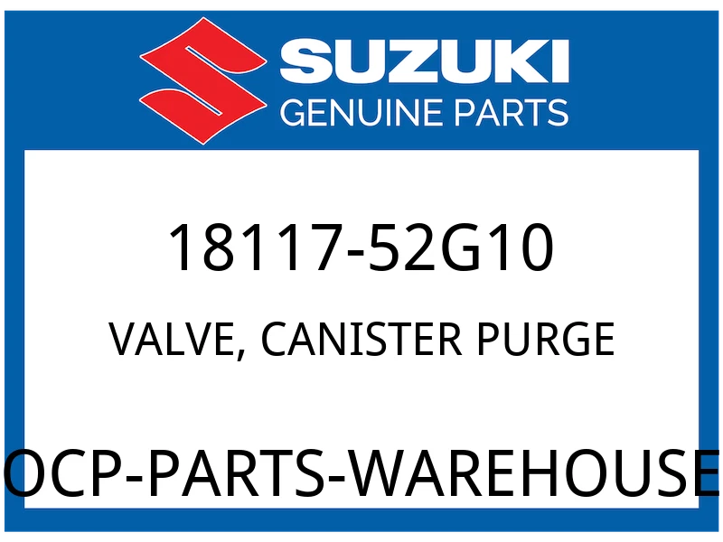 Suzuki OEM Part 18117-52G10 VALVE, WASTE GATE CONT