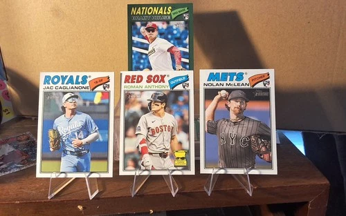 2026 TOPPS HERITAGE BASEBALL 20 CARD ROOKIE LOT ROMAN ANTHONY PLUS