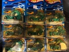 Hot Wheels 2002 #167 Rodzilla Green White SBs Set of 9 Vtg Vintage Toy Lot