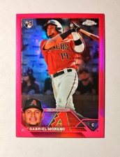 Gabriel Moreno 2023 Topps Chrome RC #USC36 Rookie MAGENTA REFRACTOR 023/399 J6