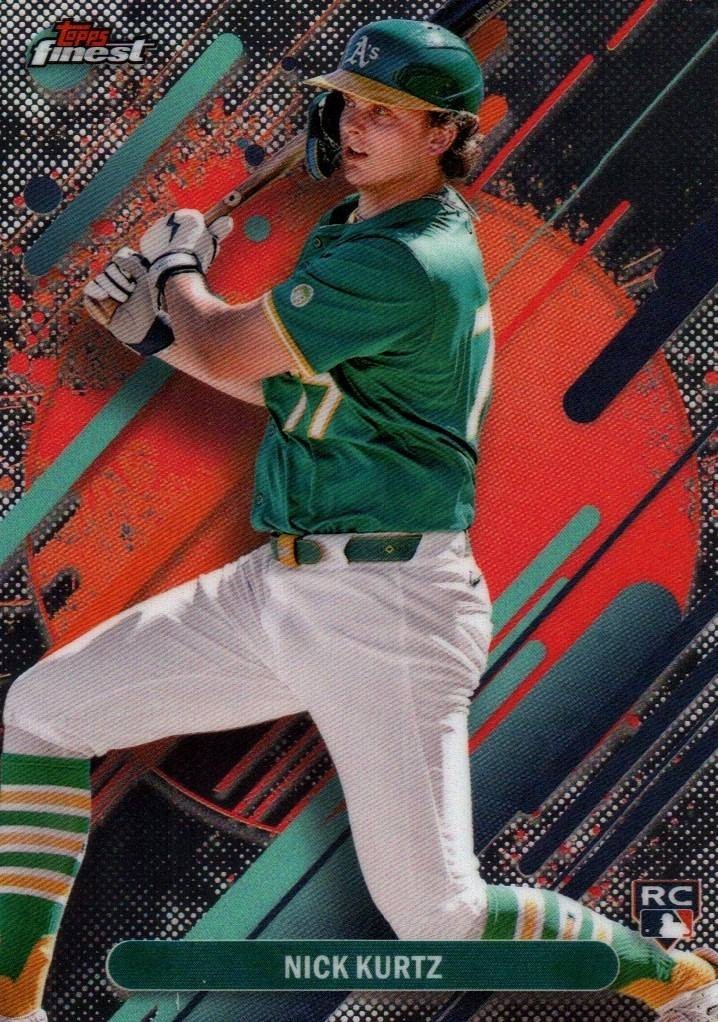 2025 Topps Finest ⚾️ Nick Kurtz #252 Rare Base (RC)