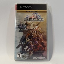 Final Fantasy Tactics The War of the Lions PSP Greatest Hits Brand New Sealed