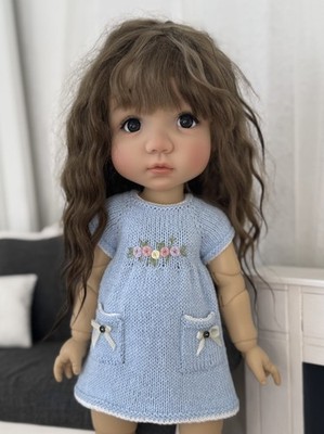 Handmade Knitted Dress for BJD Meadow Moppet 