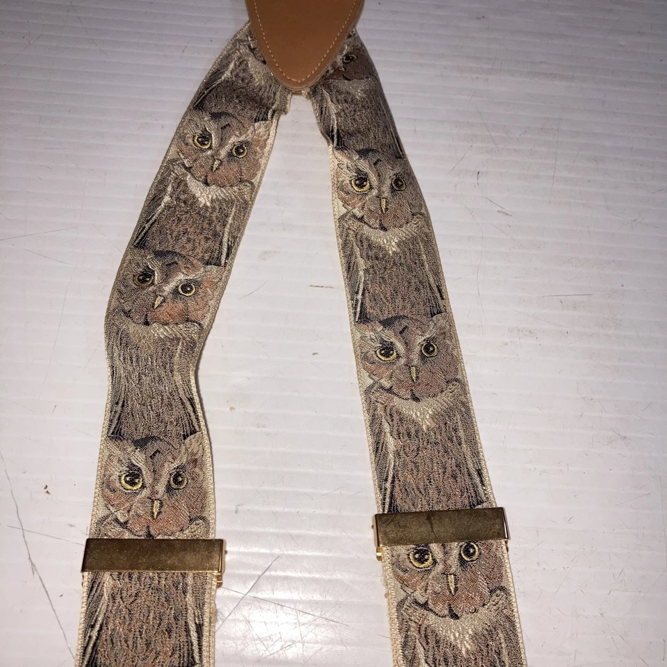 Tirantes Trafalgar Calvin Curtis Limited tirantes seda búho Foto 4 de 4