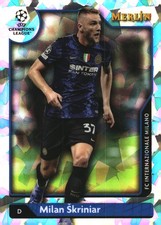 2021-22 Merlin UEFA Champions Milan Škriniar #145 Atomic Refractor 153/250