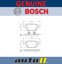 Bosch Front Brake Pads for Volvo Xc60 2.4L Diesel D5244T10 2009 - 2011