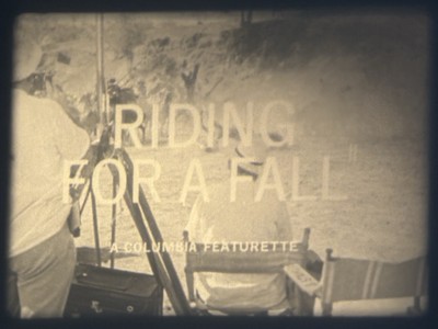  Riding For A Fall  (1965) Super 8mm Film, Documentary, Horse Stunts Movie Shoot