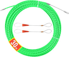 Sonda Passacavi 30M,  4.5Mm Sonda Elettricista Con 2 Molla Di Guida, Sonda Tirac