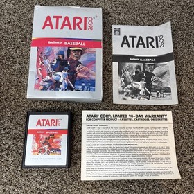 Atari 2600 Game Lot CIB Tested Lot Of 7