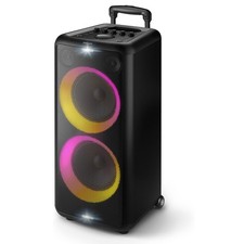 Philips - 80 W Wireless Speaker (Each) - Blac...